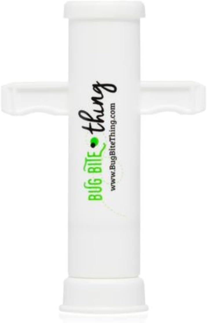Bug Bite Thing Suction Tool - Bug Bites and Bee/Wasp Stings, Natural Insect Bite Relief, Chemical Free, White