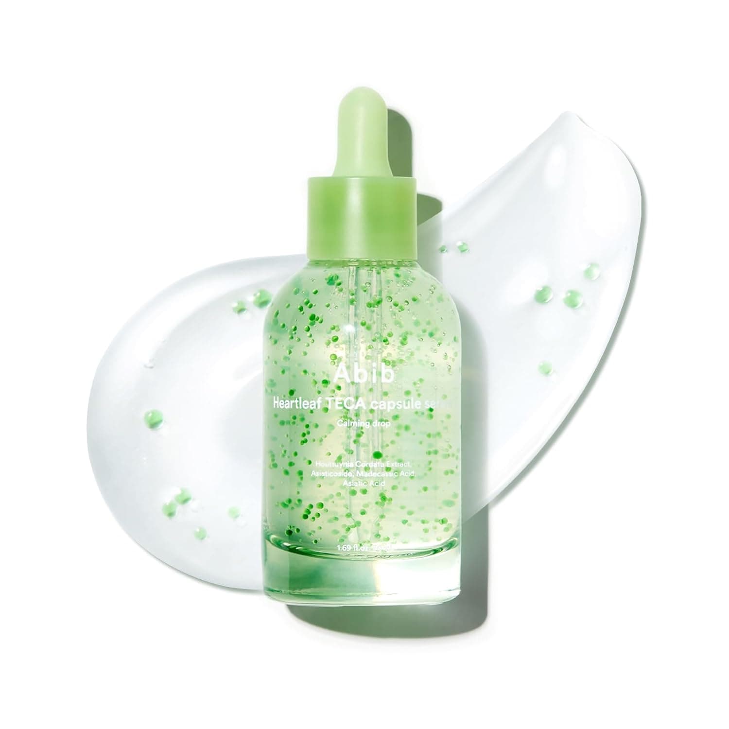 Abib Heartleaf TECA capsule serum Calming drop 1.69 fl.oz. | Soothing Hydration with Centella Asiatica & Niacinamide | Lightweight Korean Skincare for Sensitive Skin